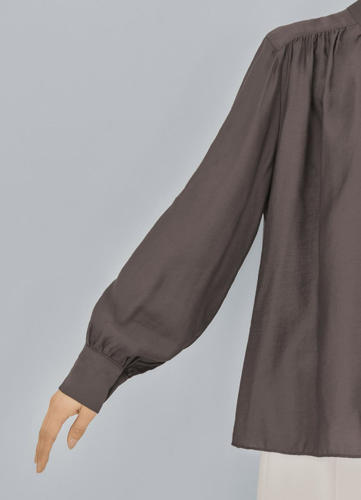 着用イメージ 165cm ブラウン