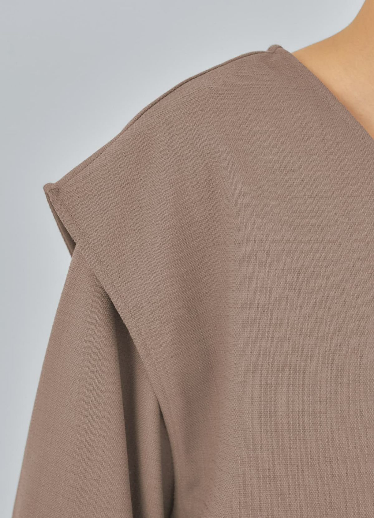 着用イメージ 165cm 着用サイズ 02 ライトブラウン