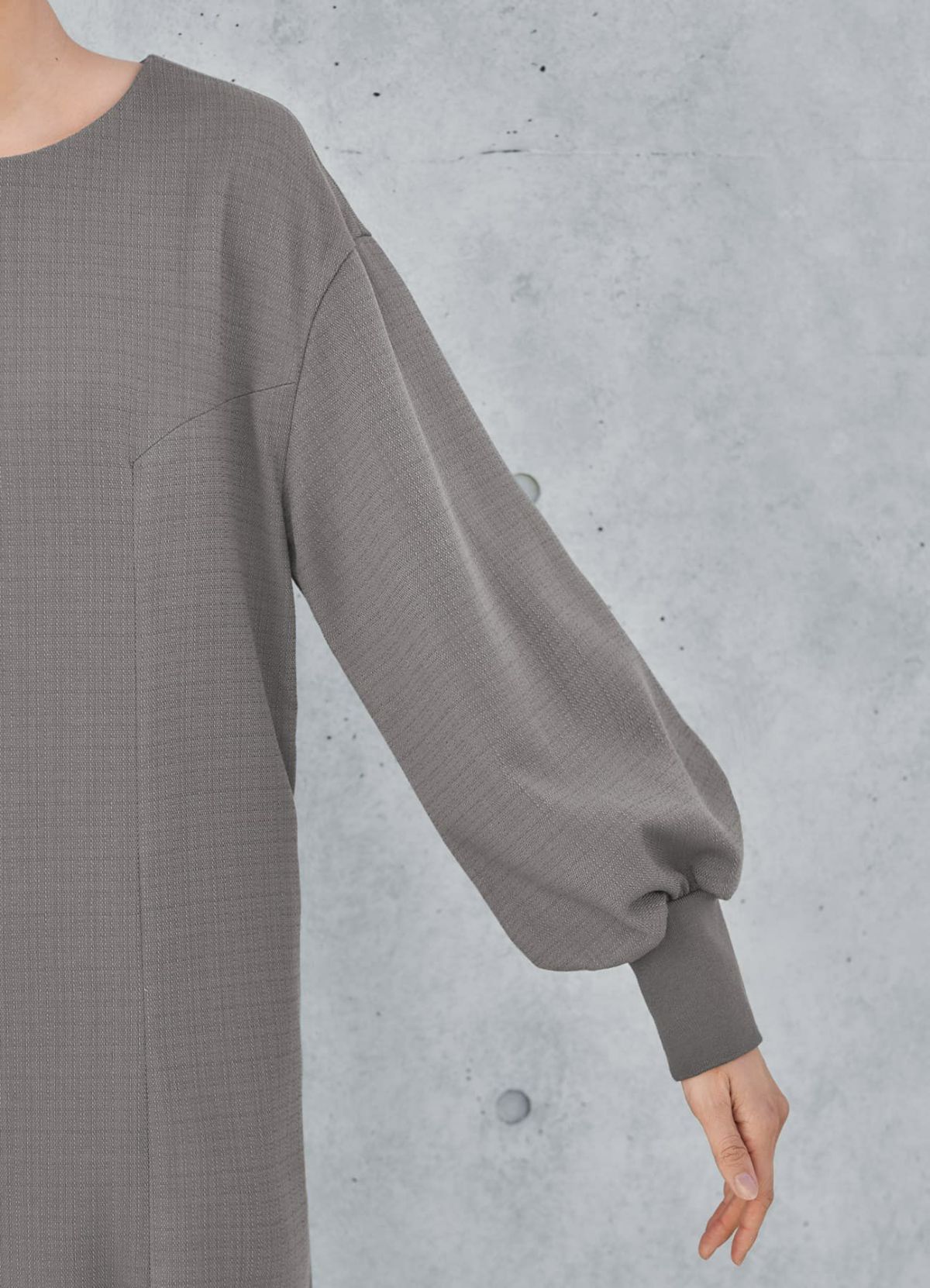 着用イメージ 165cm 着用サイズ 02 グレー