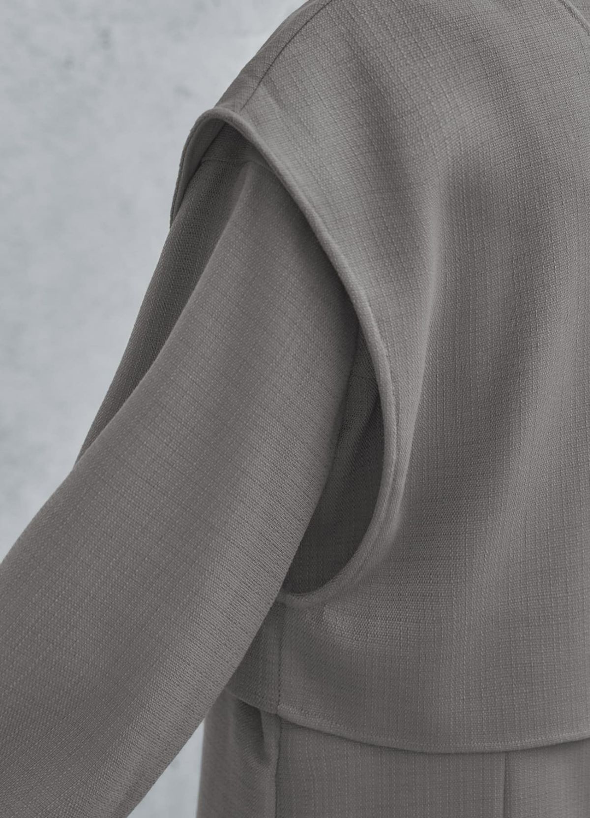 着用イメージ 165cm 着用サイズ 02 グレー