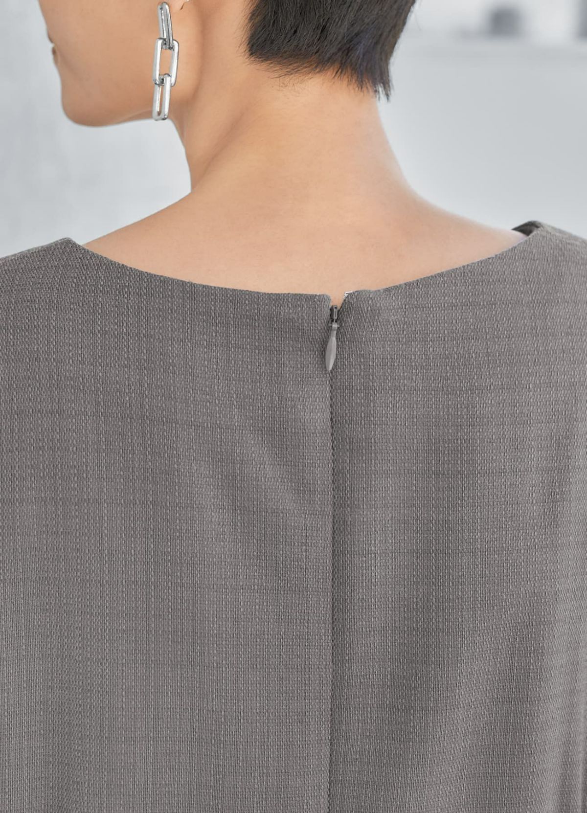 着用イメージ 165cm 着用サイズ 02 グレー