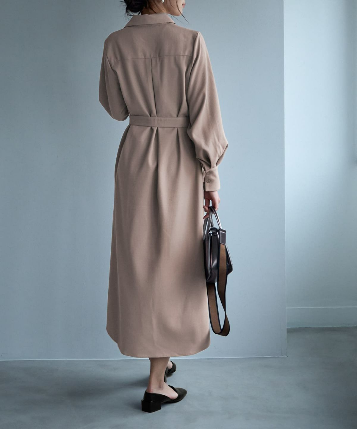 着用イメージ 168cm サンドベージュ 02サイズ
