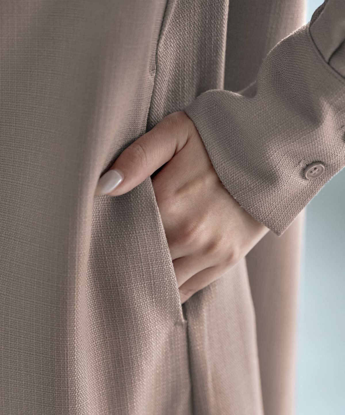 着用イメージ 168cm サンドベージュ 02サイズ