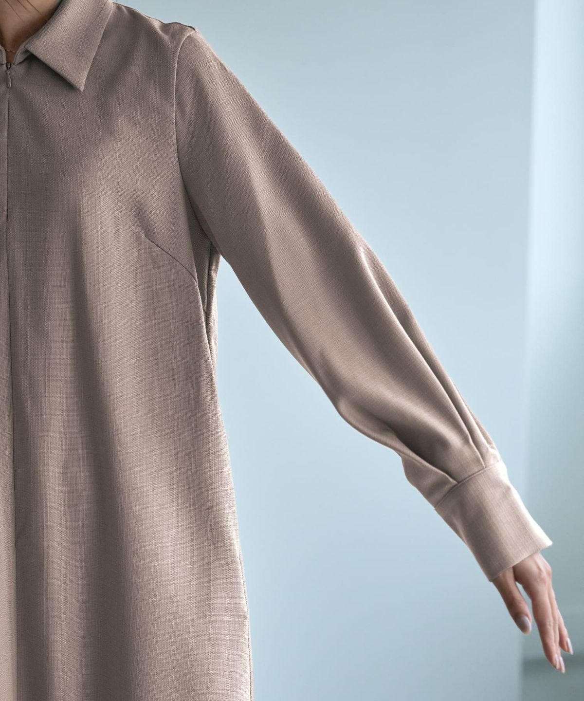 着用イメージ 168cm サンドベージュ 02サイズ