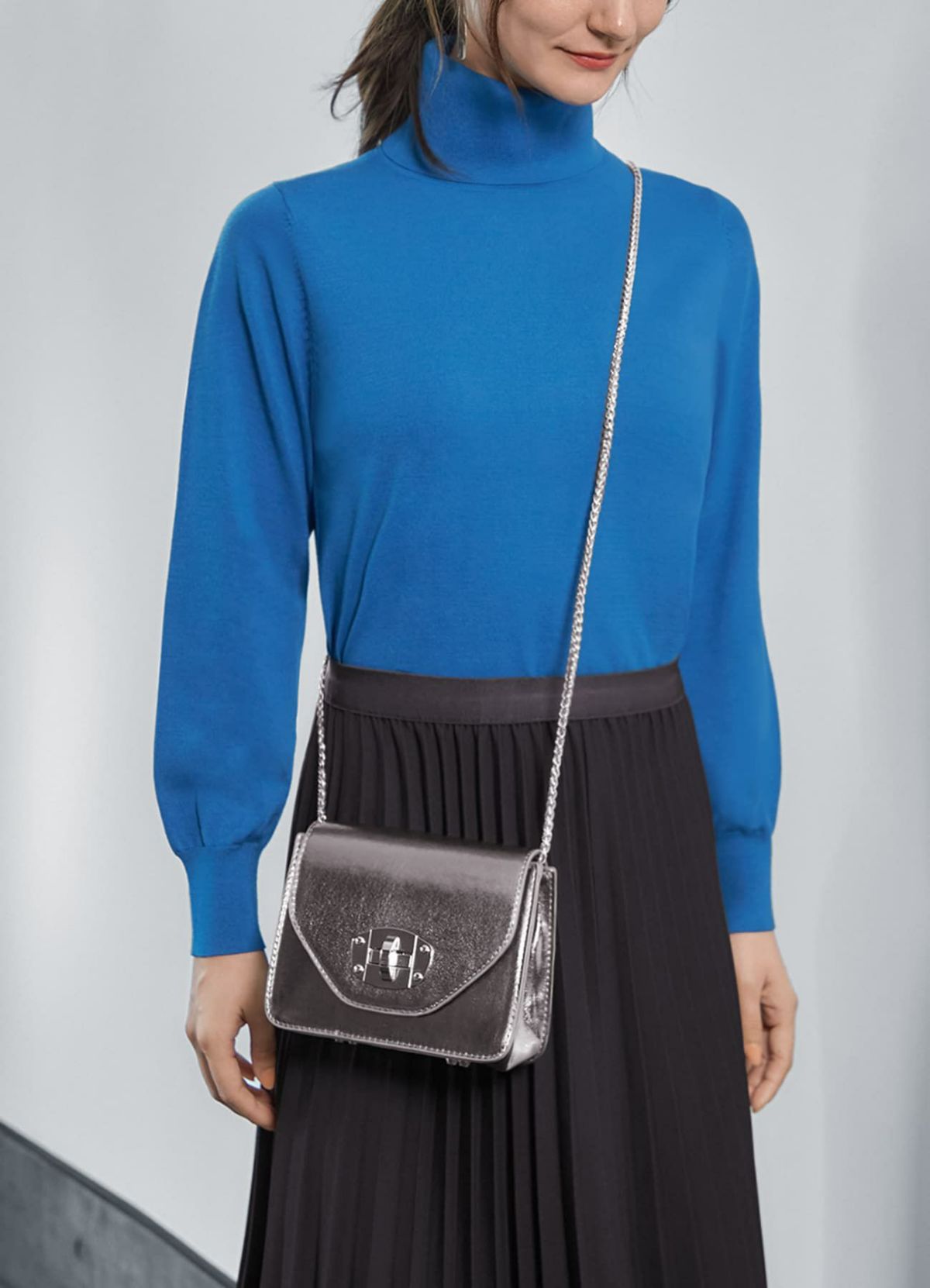 着用イメージ 165cm ダークシルバー