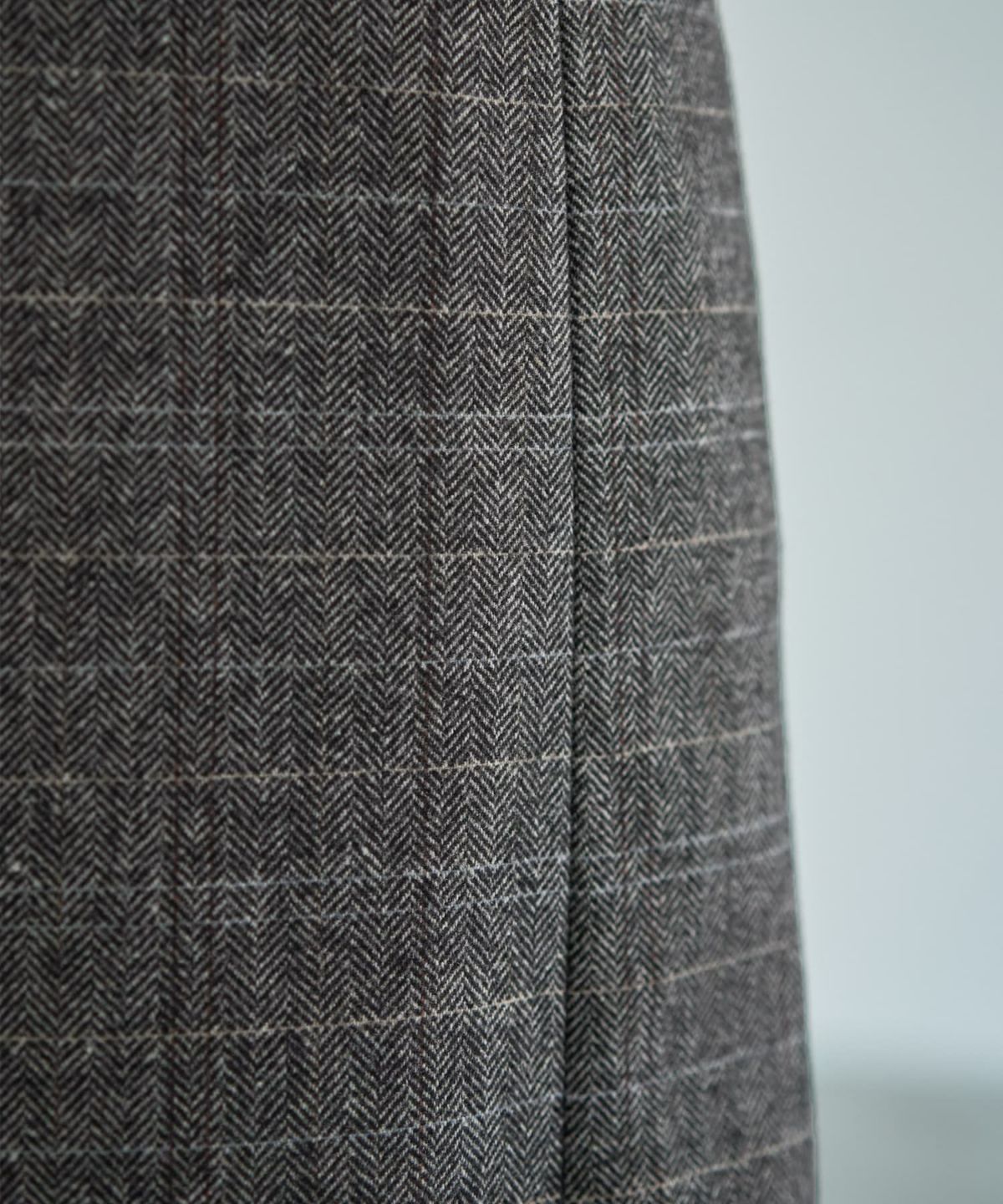 着用イメージ 166cm チャコールミックス