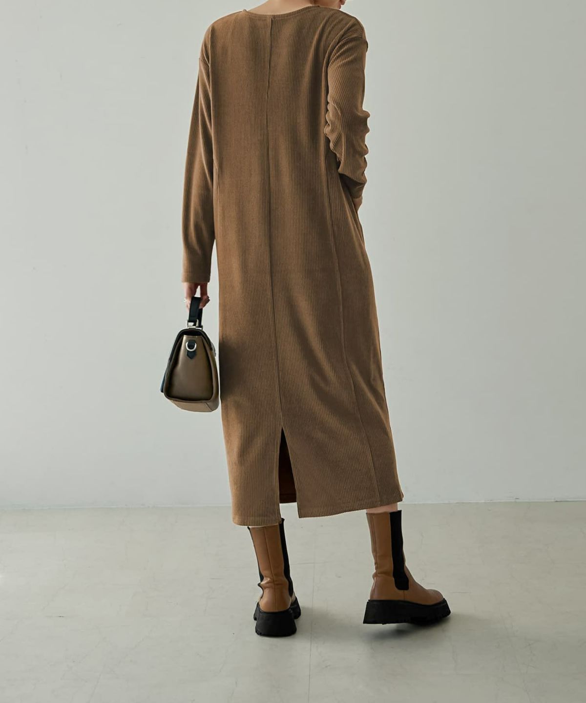 着用イメージ 166cm ブラン