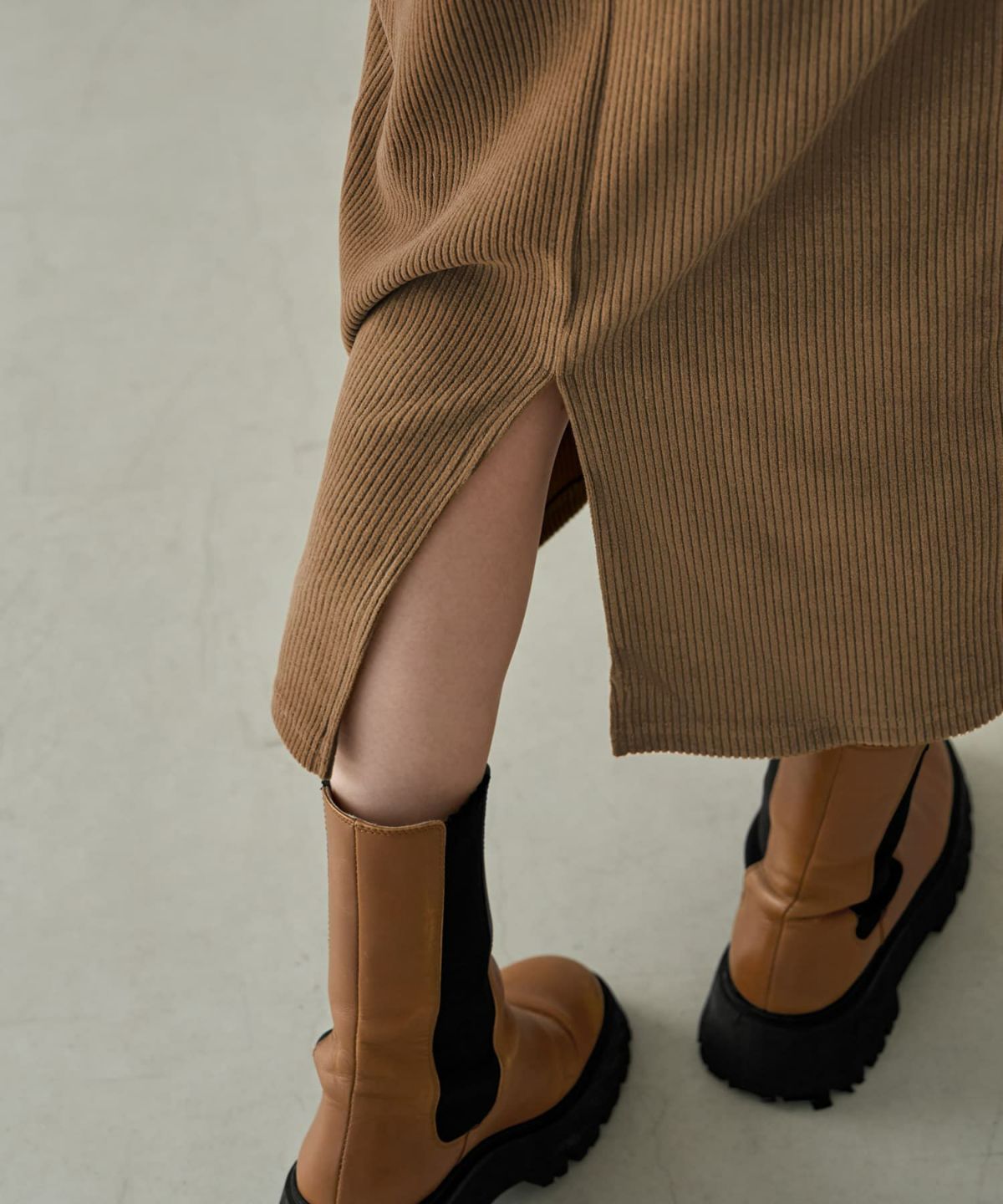 着用イメージ 166cm ブラン