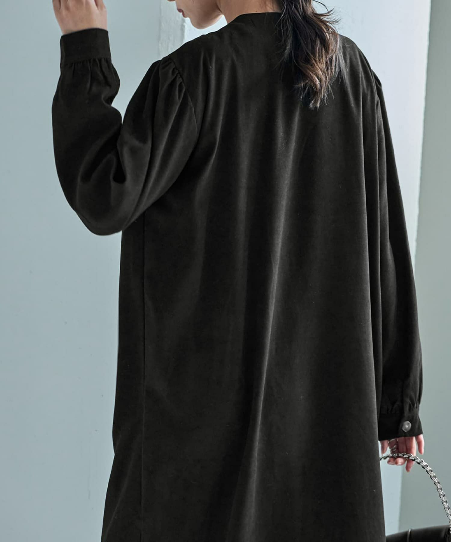 着用イメージ 168cm ブラック