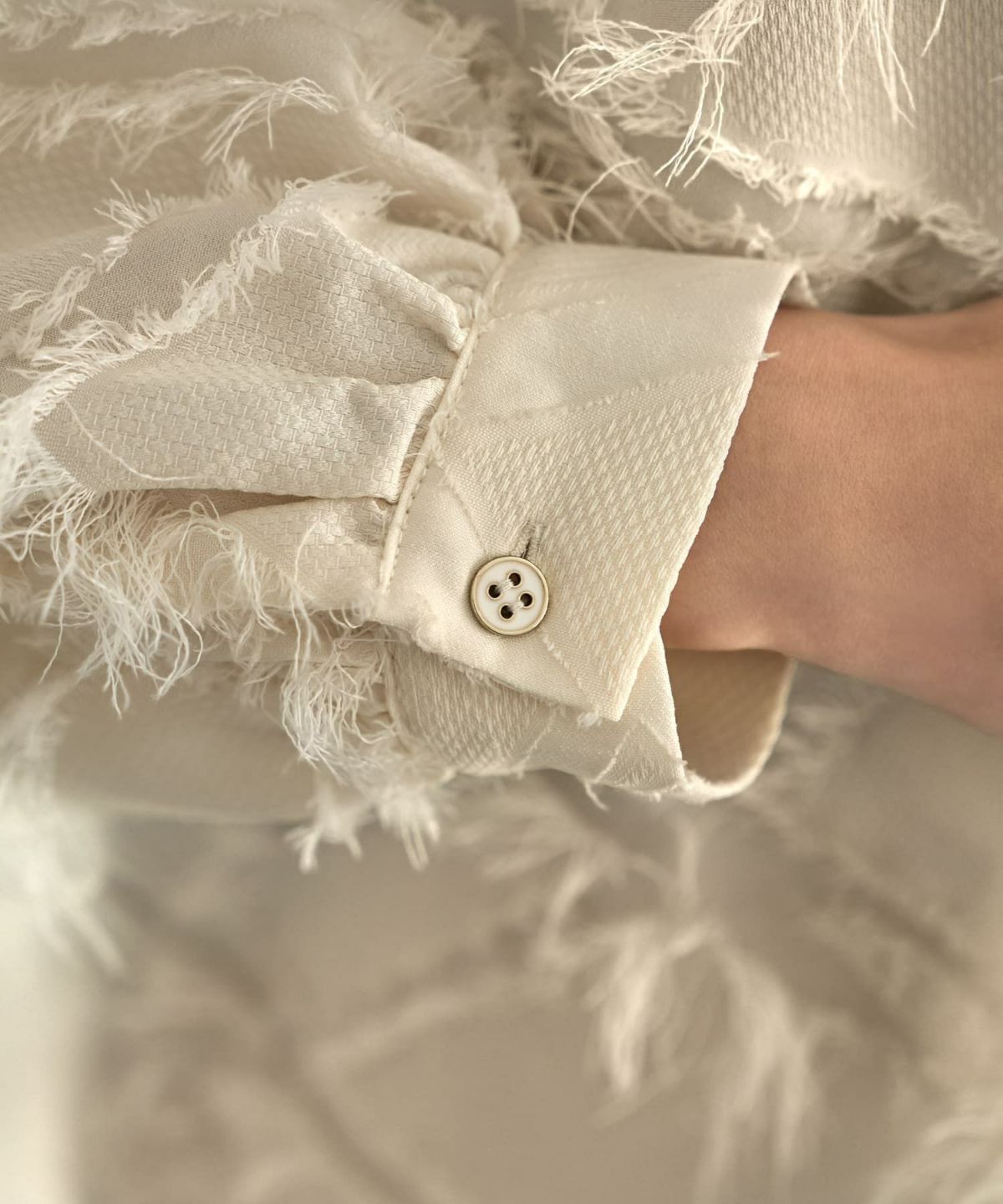 着用イメージ 168cm エクリュ