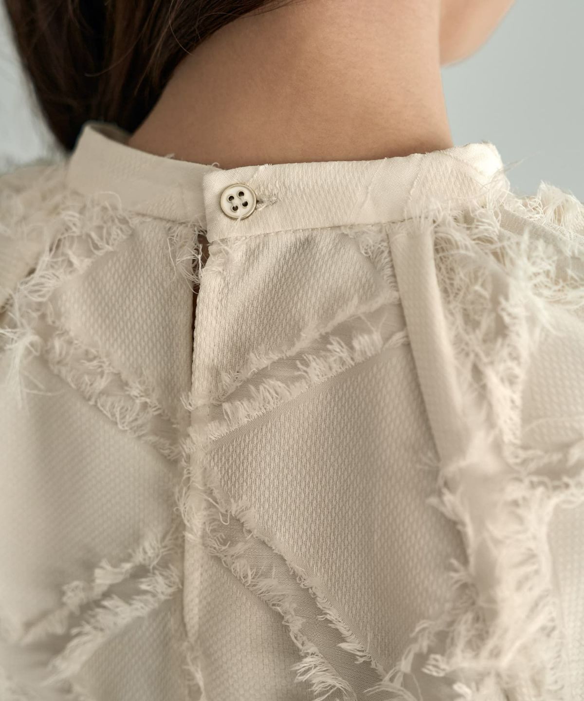 着用イメージ 168cm エクリュ