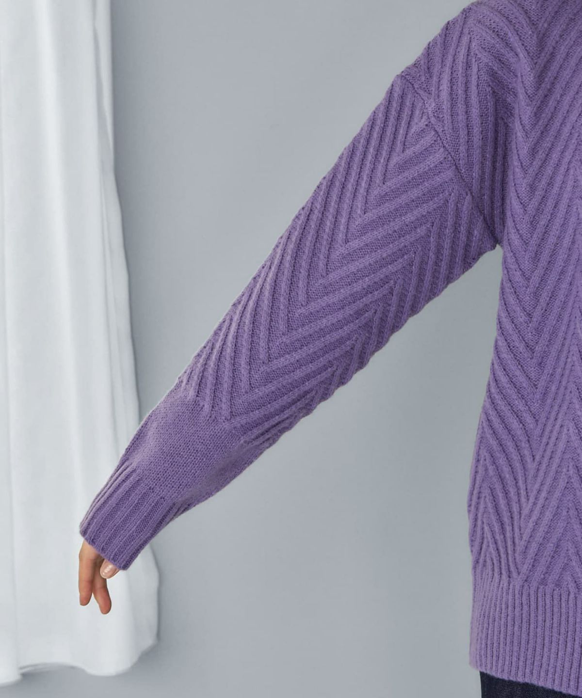 着用イメージ 165cm パープル