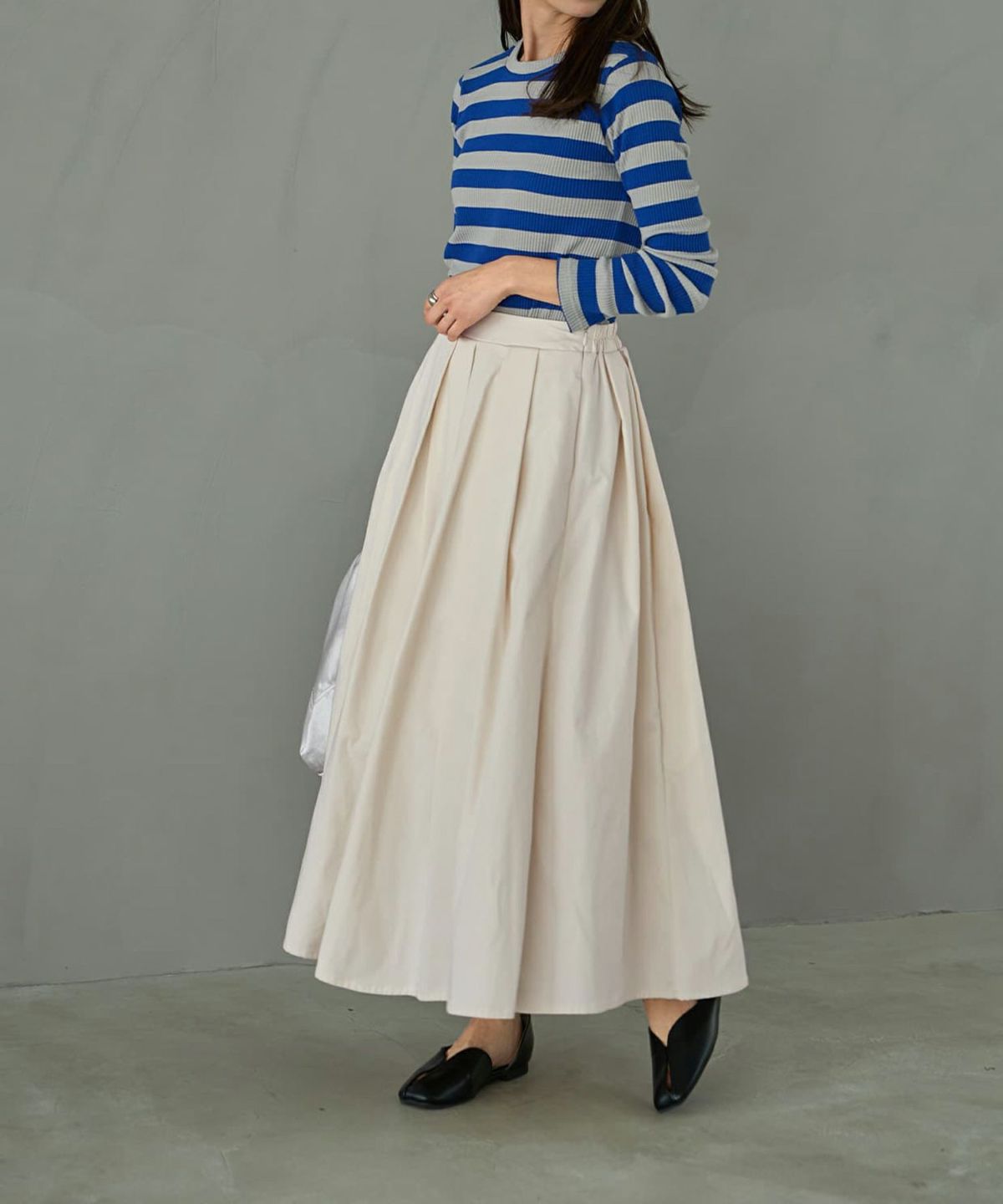 着用イメージ 165cm 着用サイズ 02 エクリュ