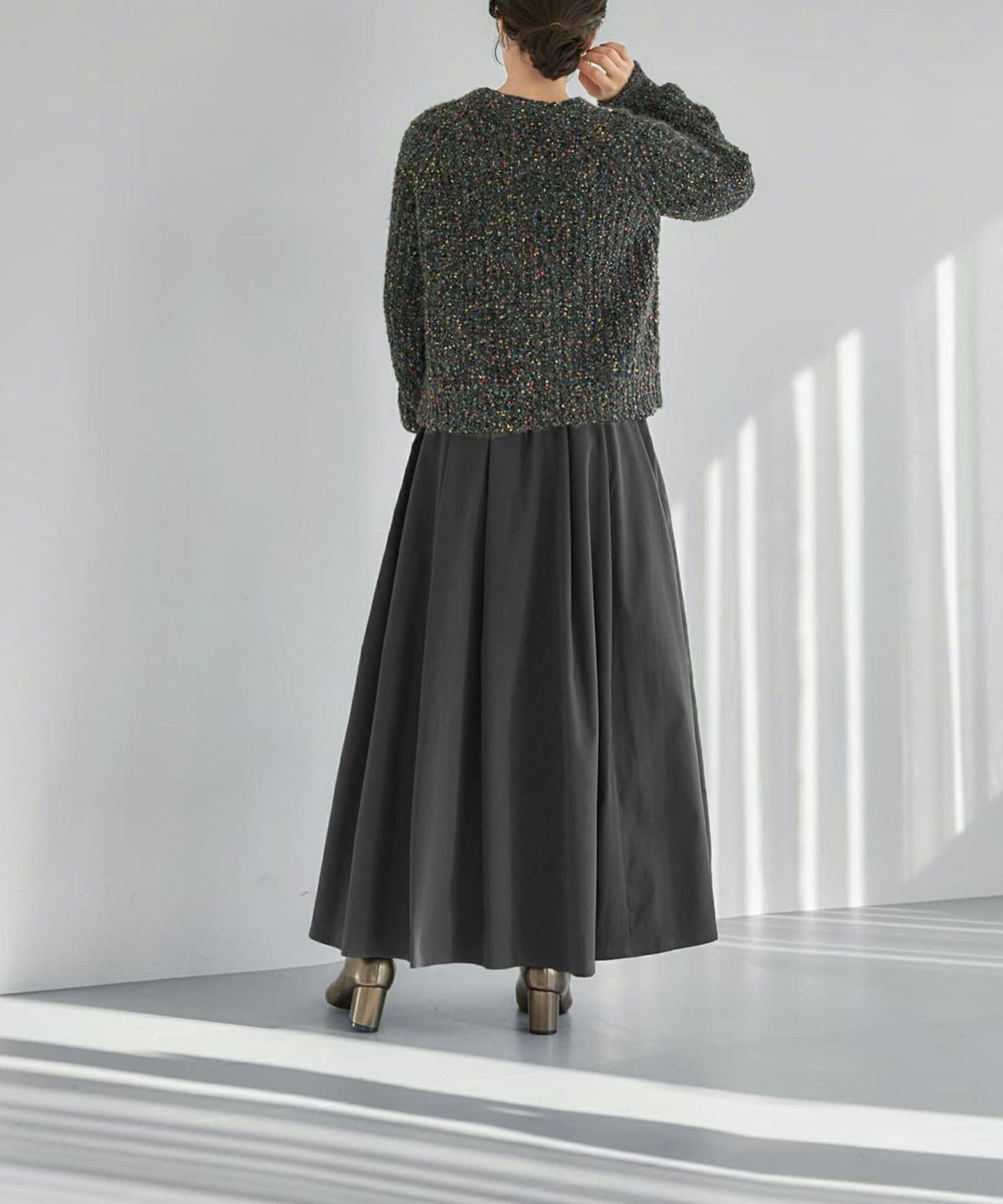 着用イメージ 165cm 着用サイズ 02 ダークグレー