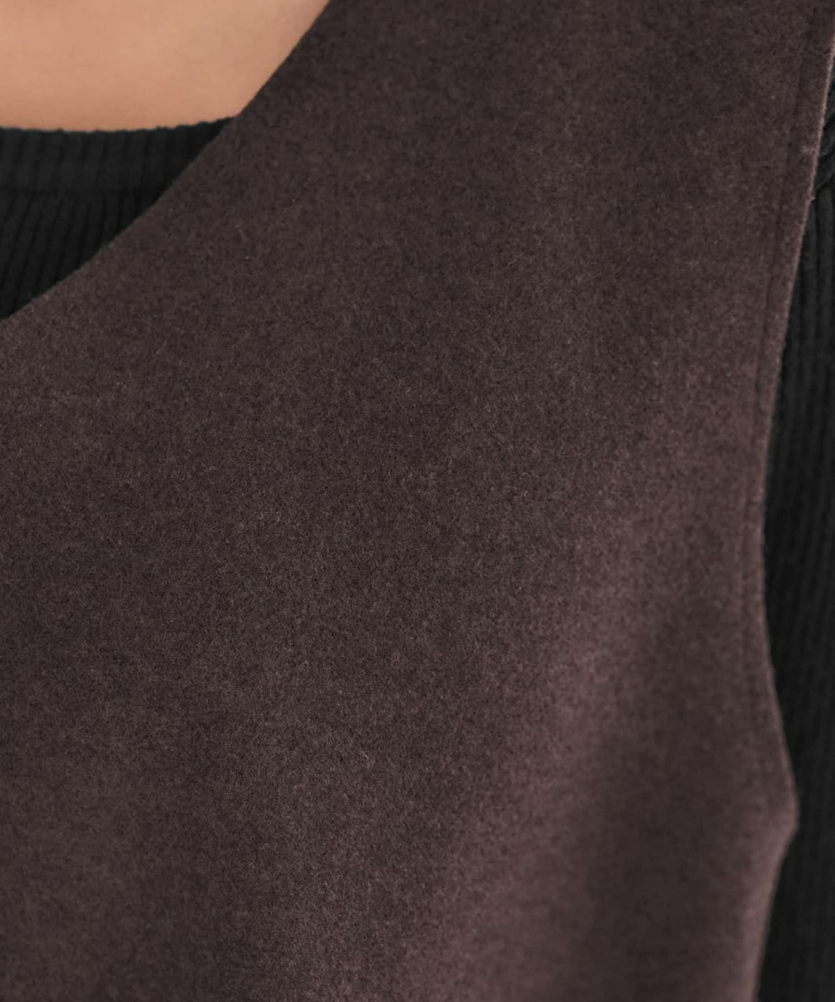 着用イメージ 165cm ブラウン