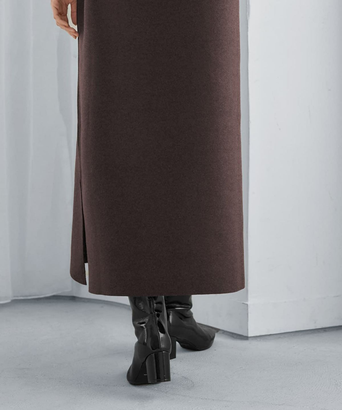 着用イメージ 165cm ブラウン