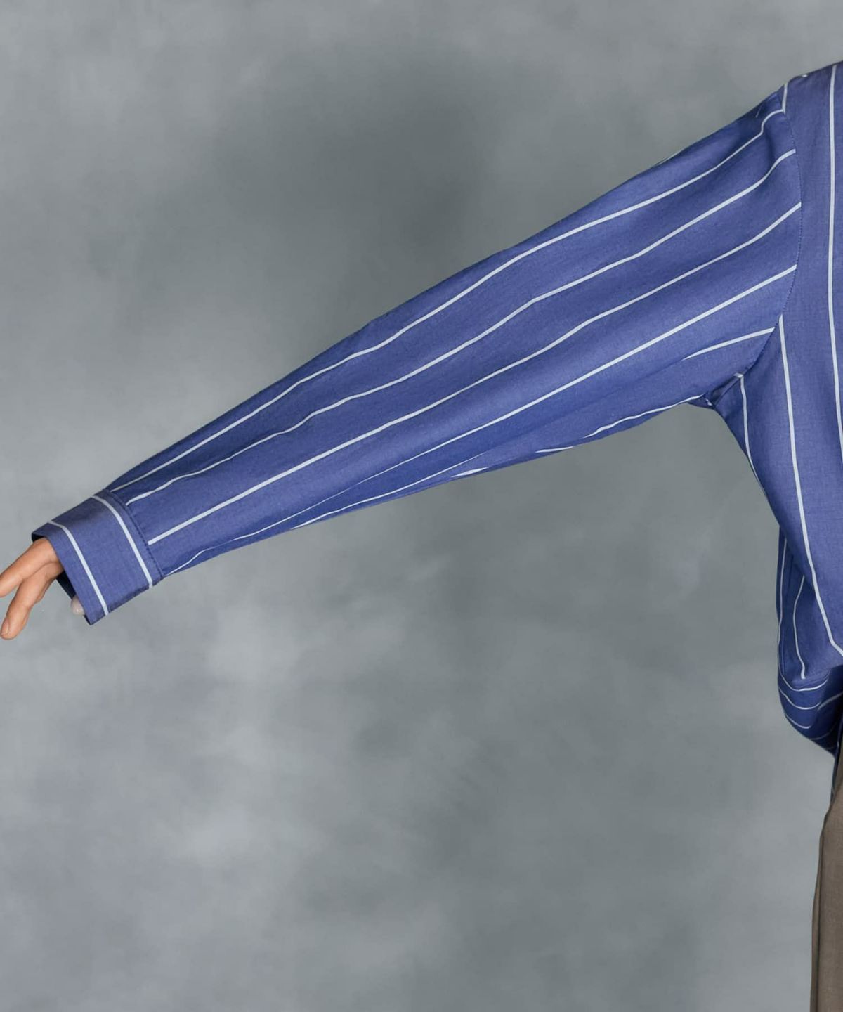 着用イメージ 165cm ブルー