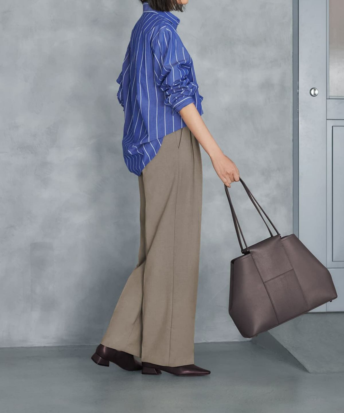 着用イメージ 165cm ブルー