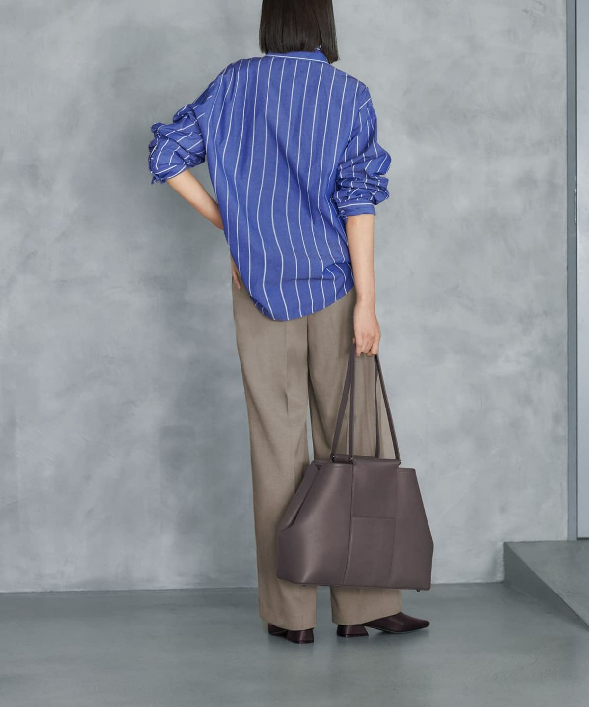 着用イメージ 165cm ブルー