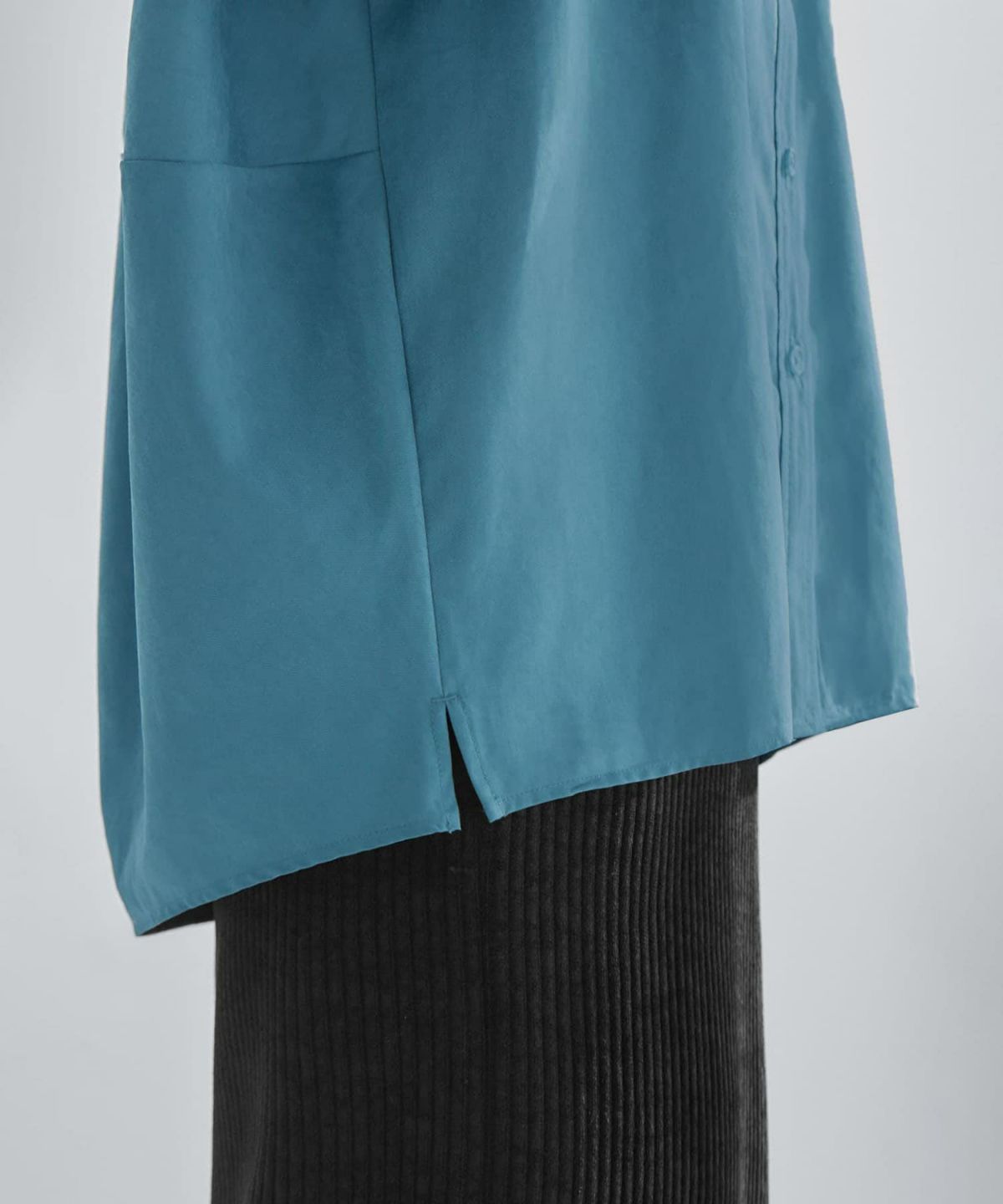 着用イメージ 165cm ブルー