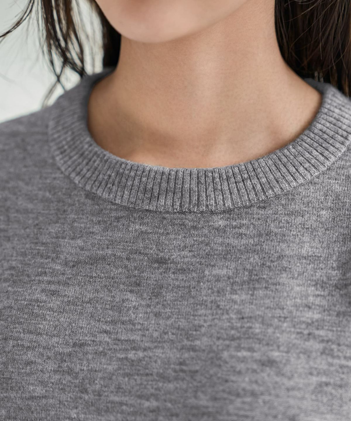 着用イメージ 168cm グレー