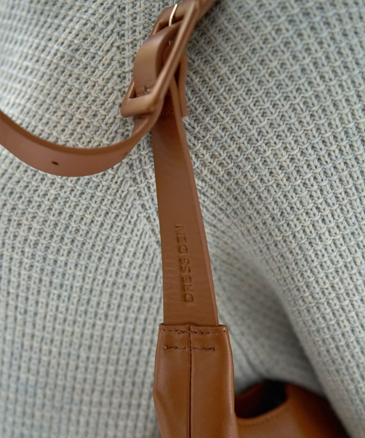 着用イメージ 165cm グレイッシュホワイト