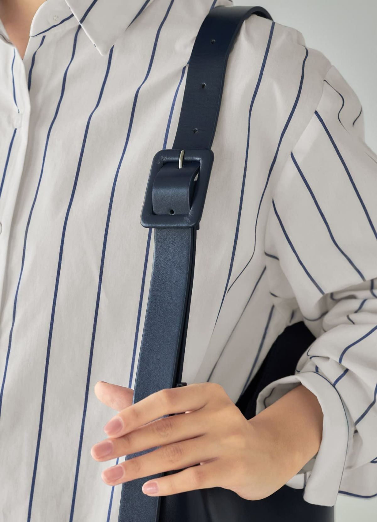 着用イメージ 165cm ネイビー