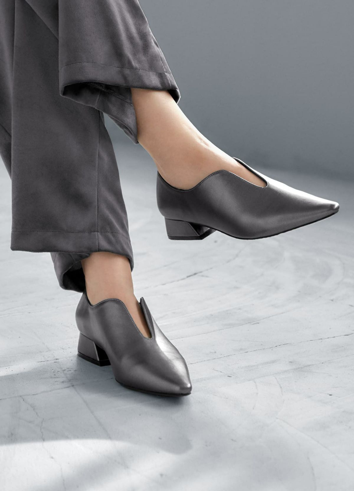 着用イメージ 165cm メタリック