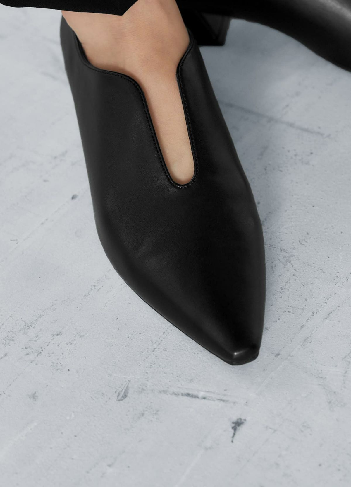 着用イメージ 166cm ブラック