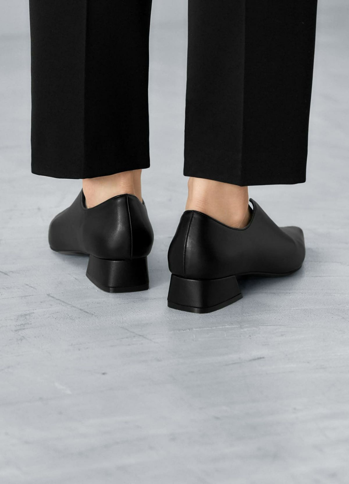 着用イメージ 166cm ブラック