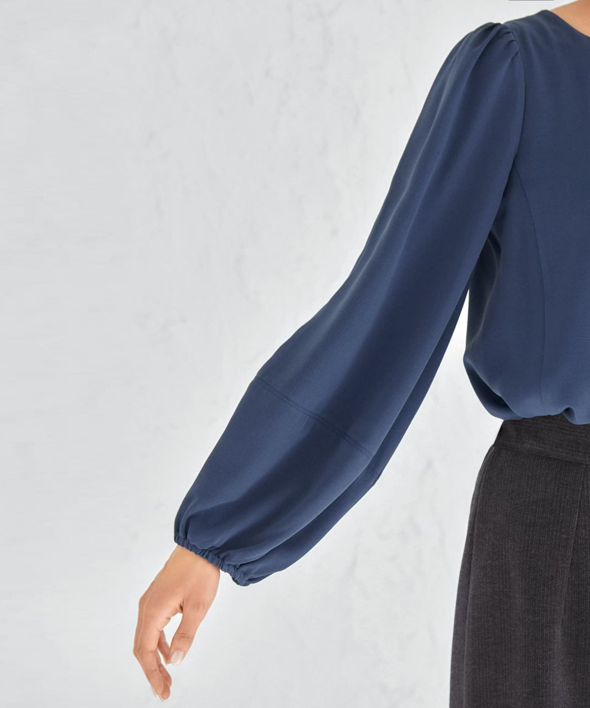 着用イメージ 168cm ダークブルー