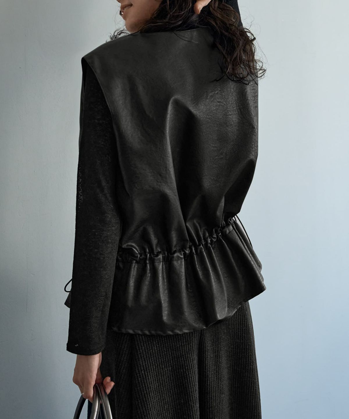 着用イメージ 167cm ブラック