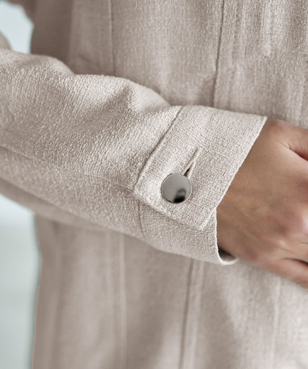 着用イメージ 168cm グレージュミックス