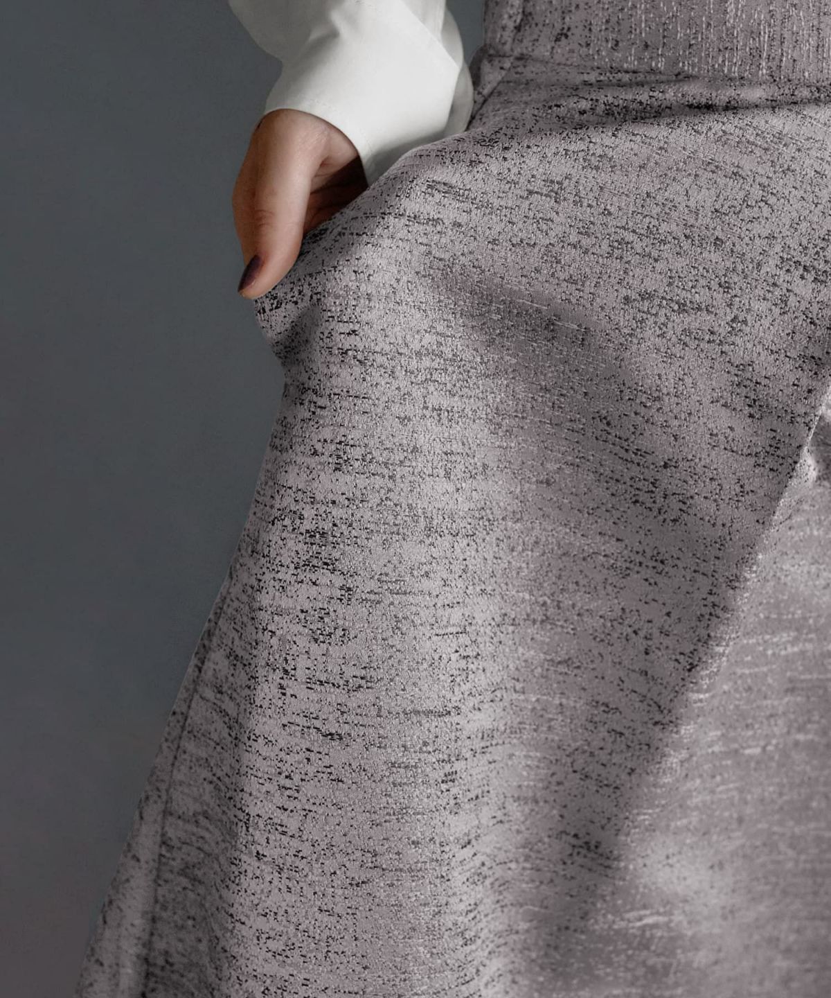 着用イメージ 165cm 着用サイズ S グレー