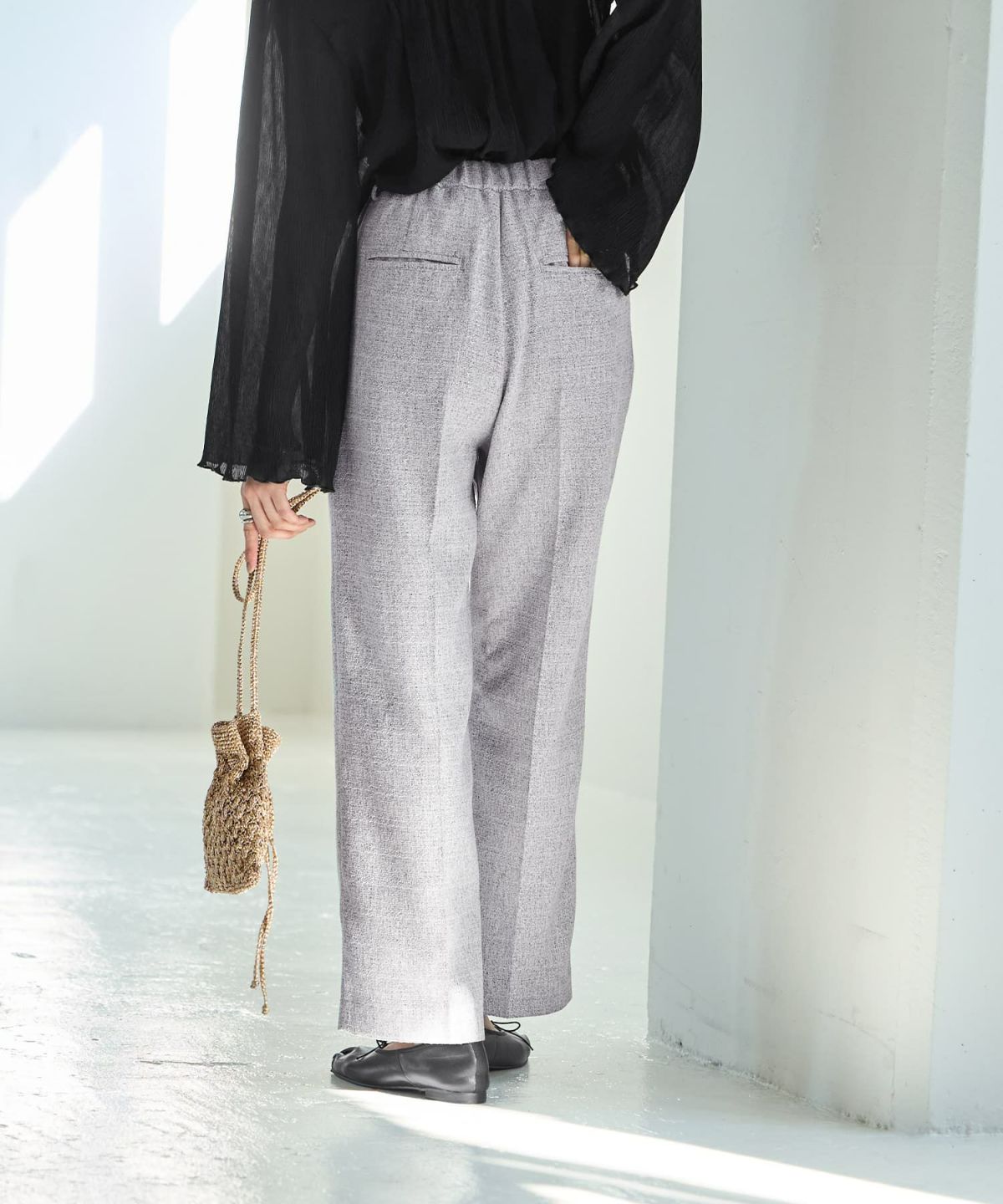 着用イメージ 165cm Sサイズ グレーミックス