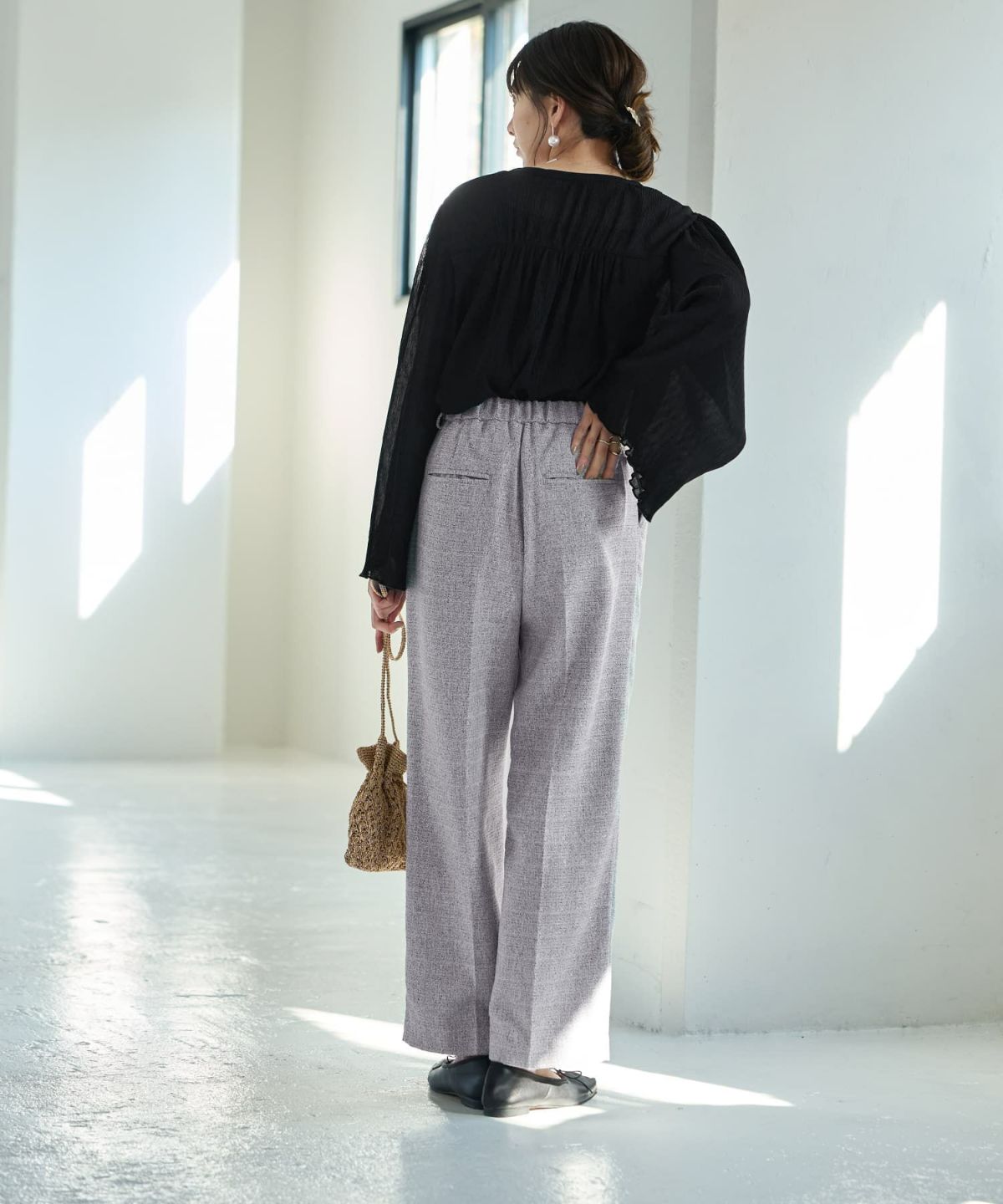 着用イメージ 165cm Sサイズ グレーミックス