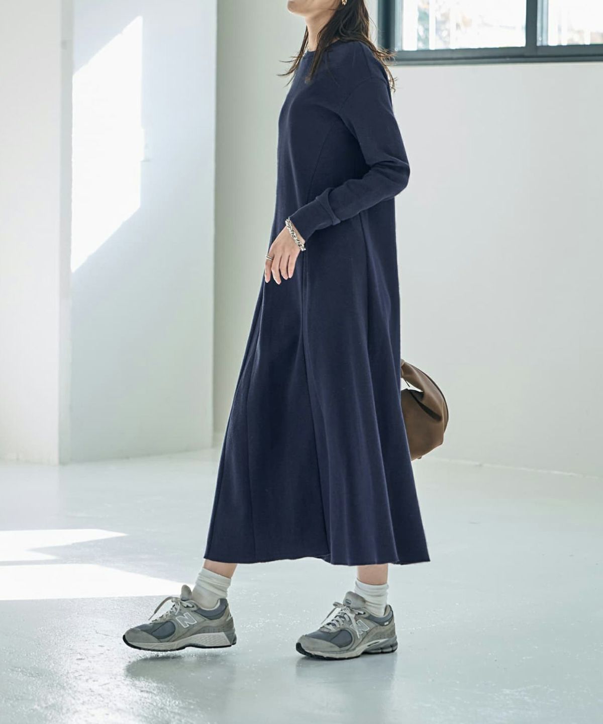 着用イメージ 168cm 着用サイズ 02 ネイビー
