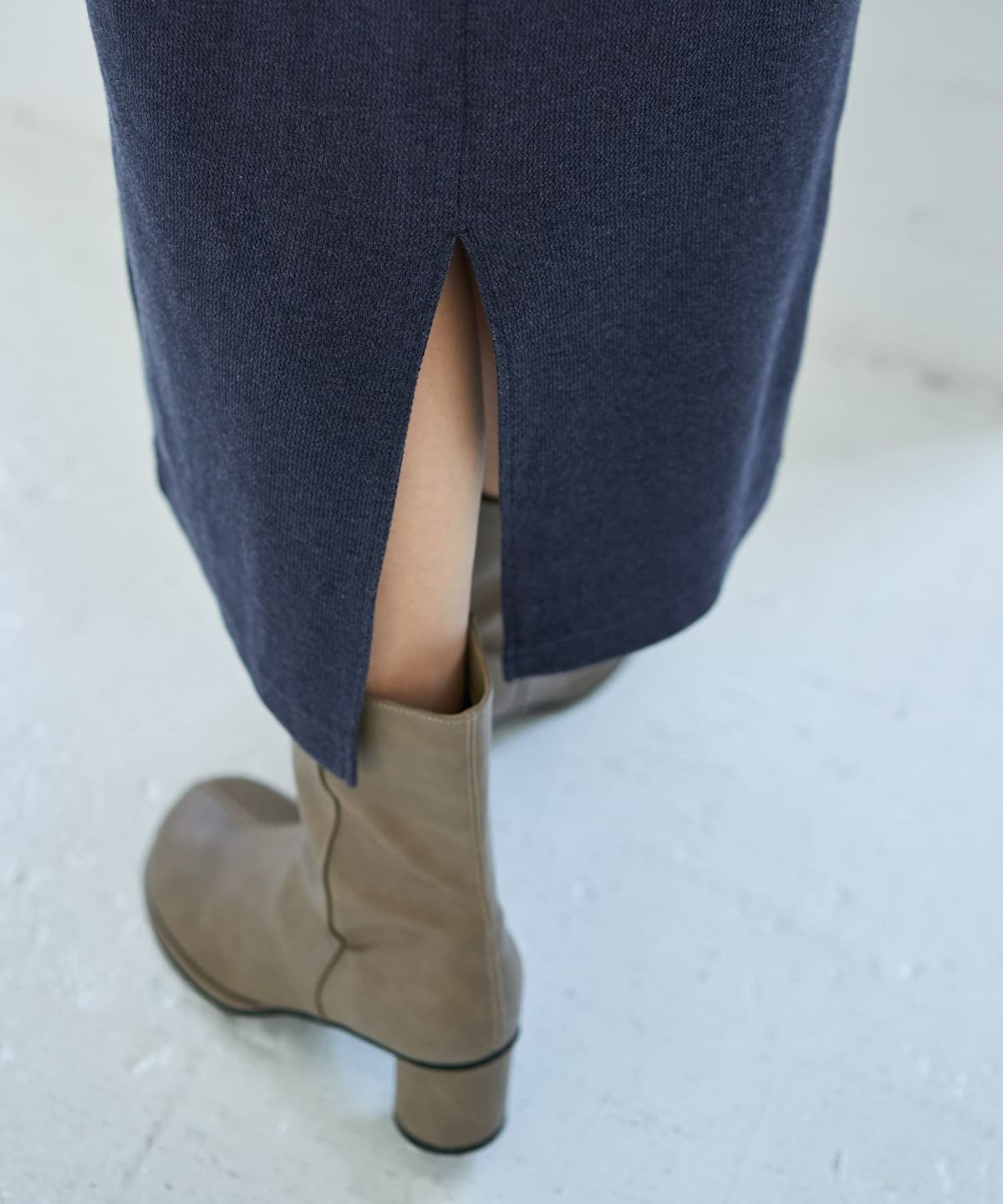 着用イメージ 166cm ライトネイビー 02サイズ