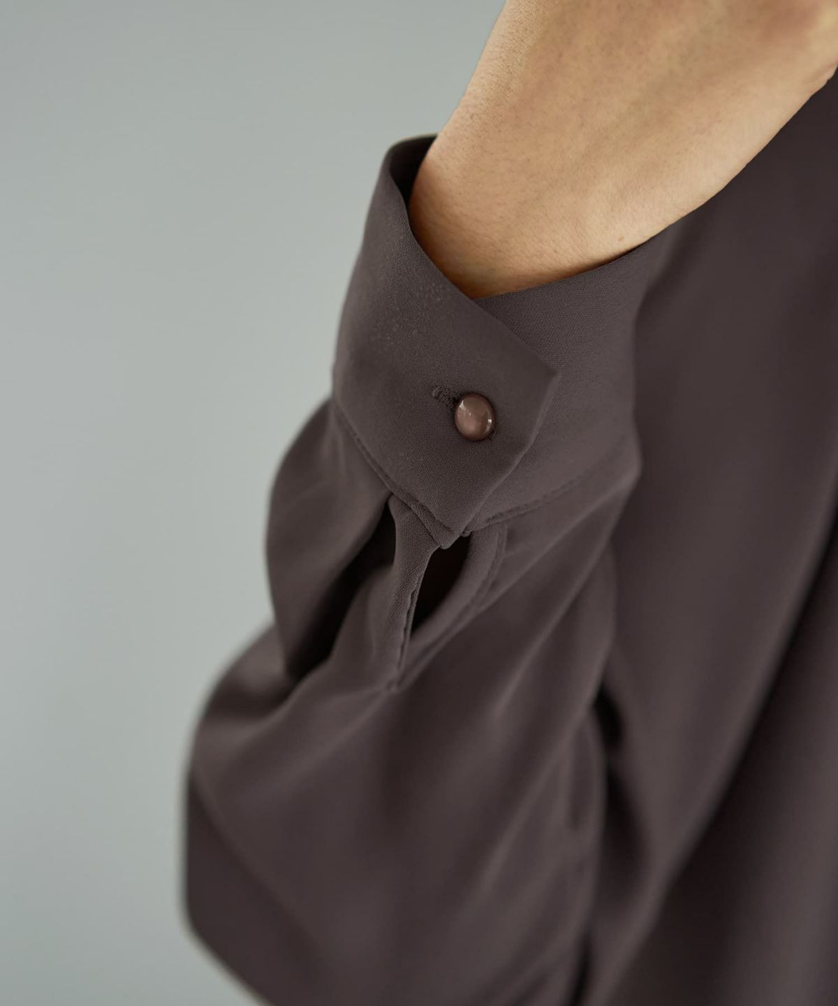 着用イメージ 166cm アッシュブラウン