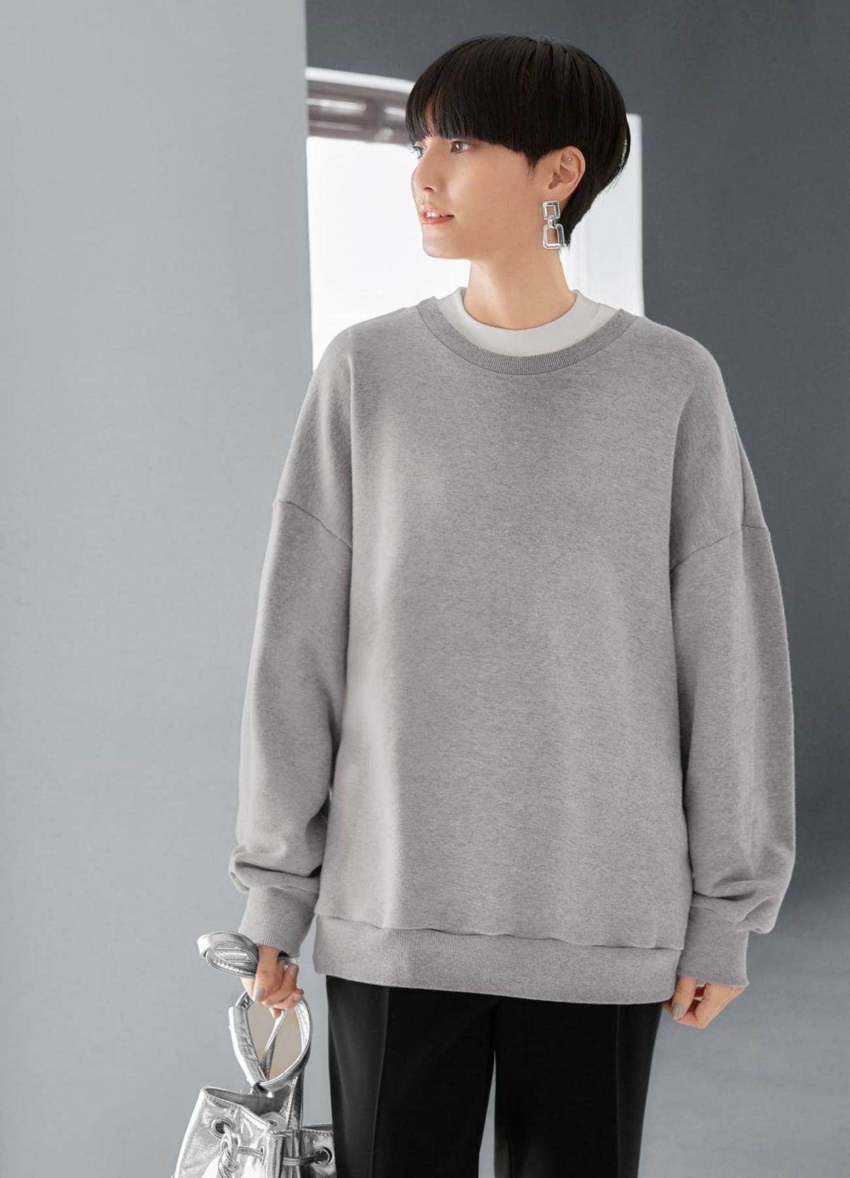 着用イメージ 165cm ホワイト