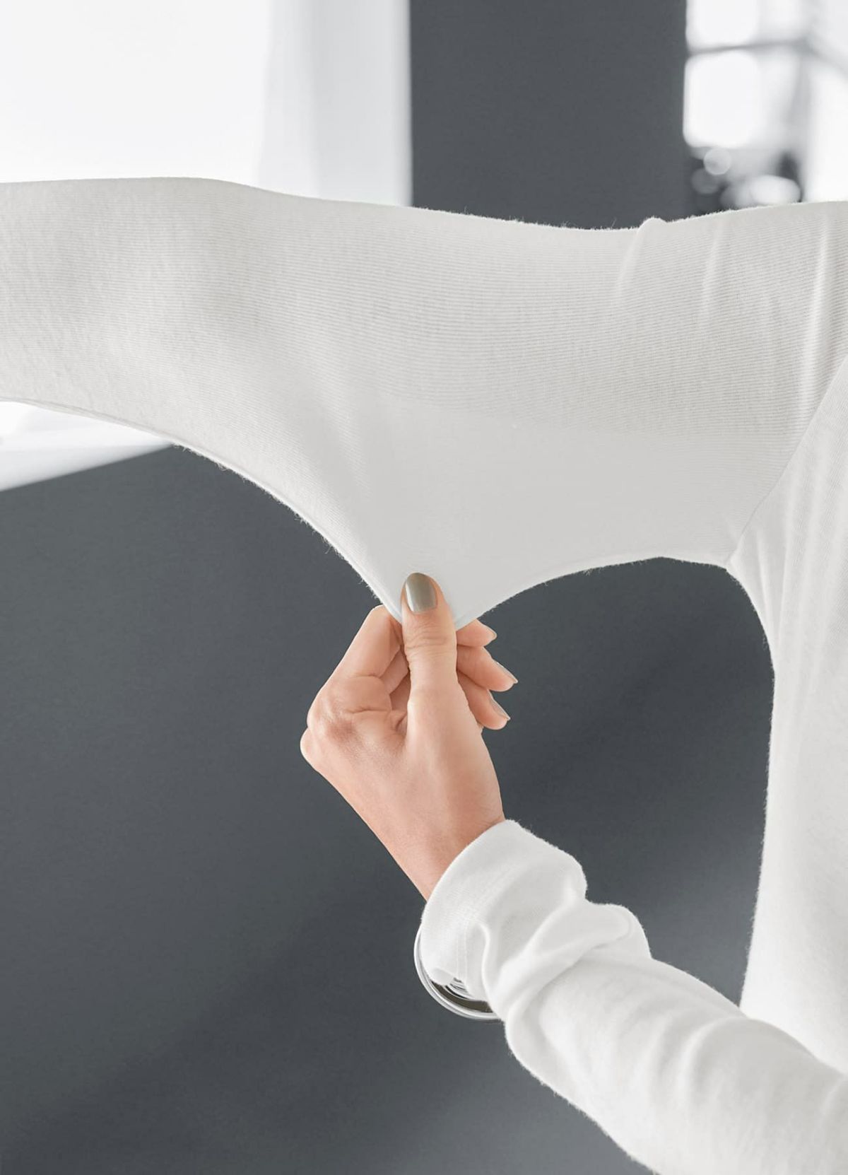 着用イメージ 165cm ホワイト