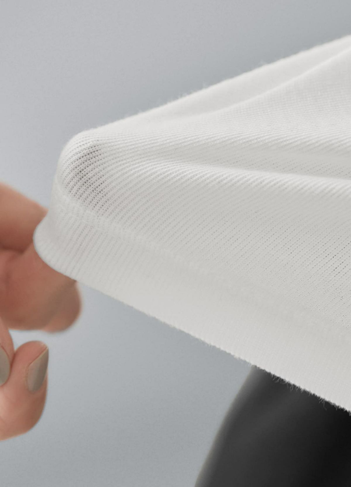 着用イメージ 165cm ホワイト