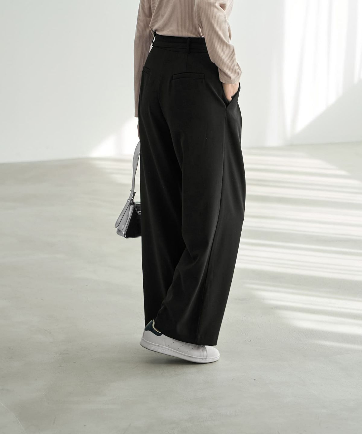 着用イメージ 167cm Sサイズ ブラック