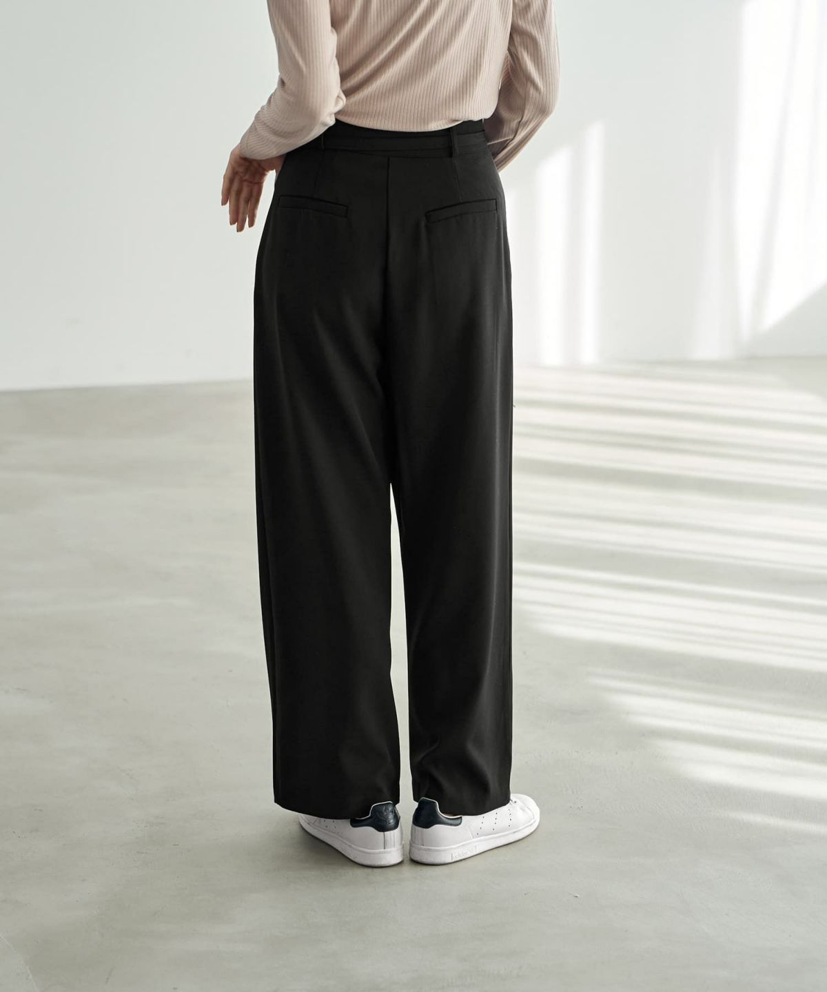 着用イメージ 167cm Sサイズ ブラック