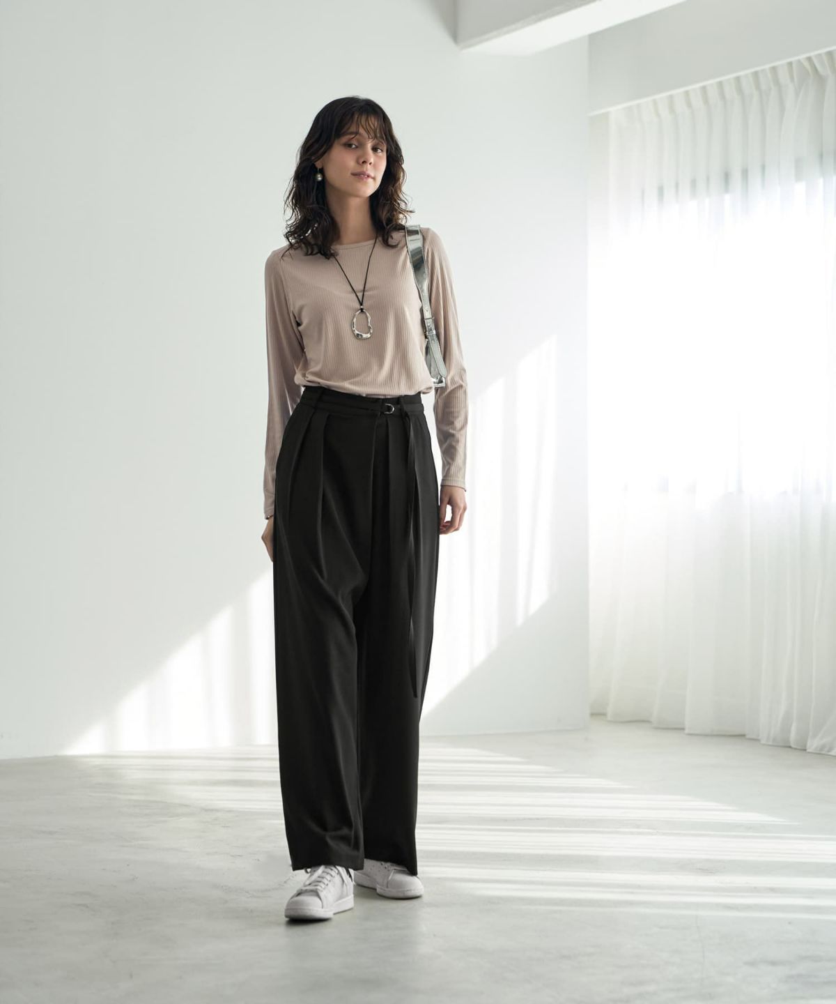 着用イメージ 167cm Sサイズ ブラック