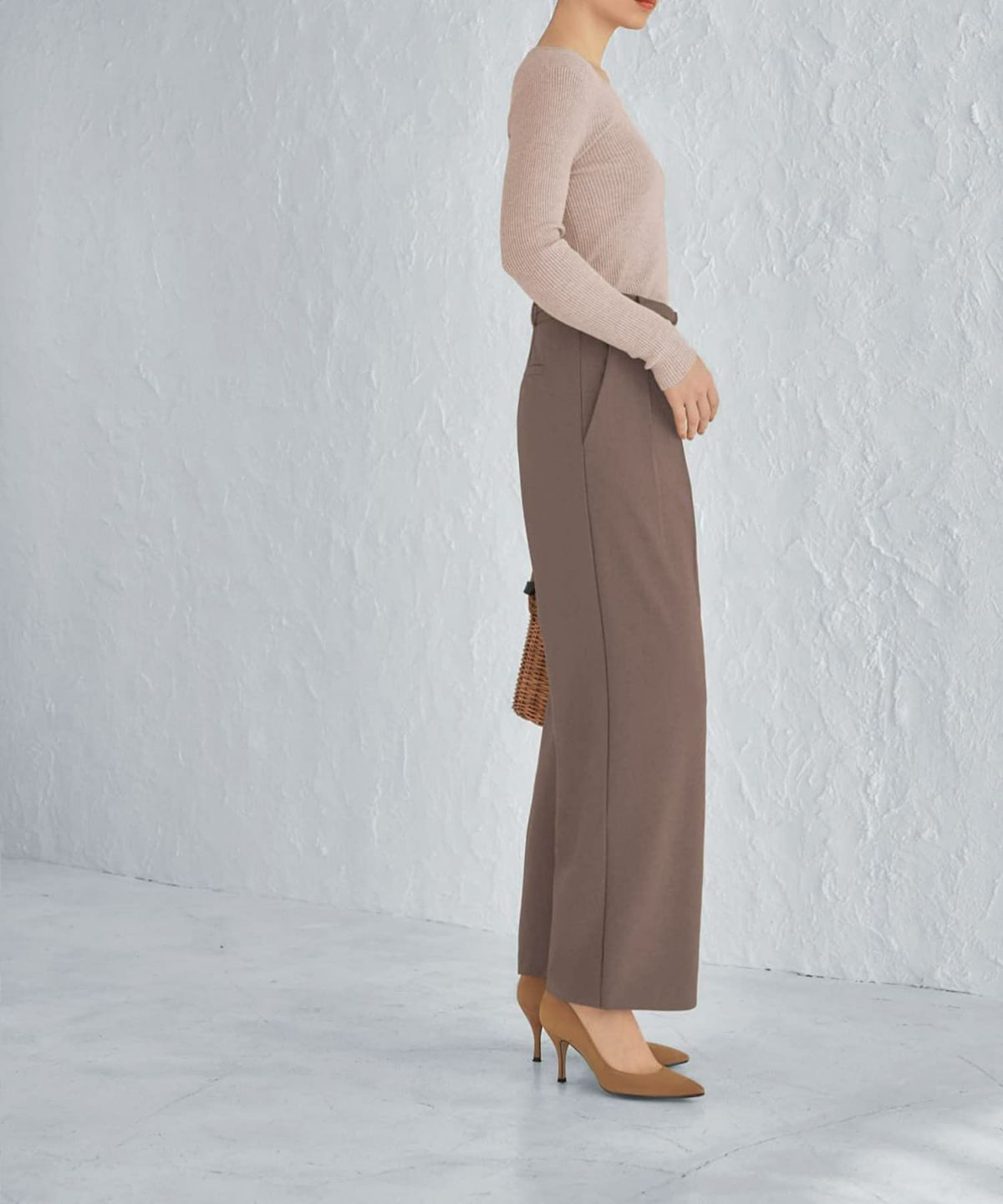 着用イメージ 165cm Sサイズ ライトブラウン