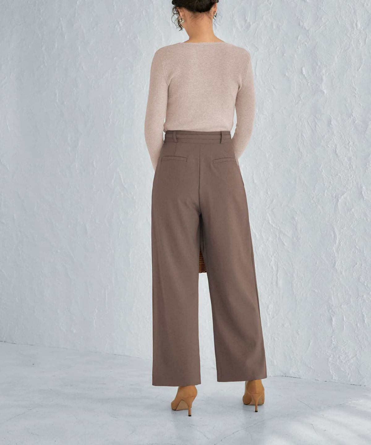 着用イメージ 165cm Sサイズ ライトブラウン