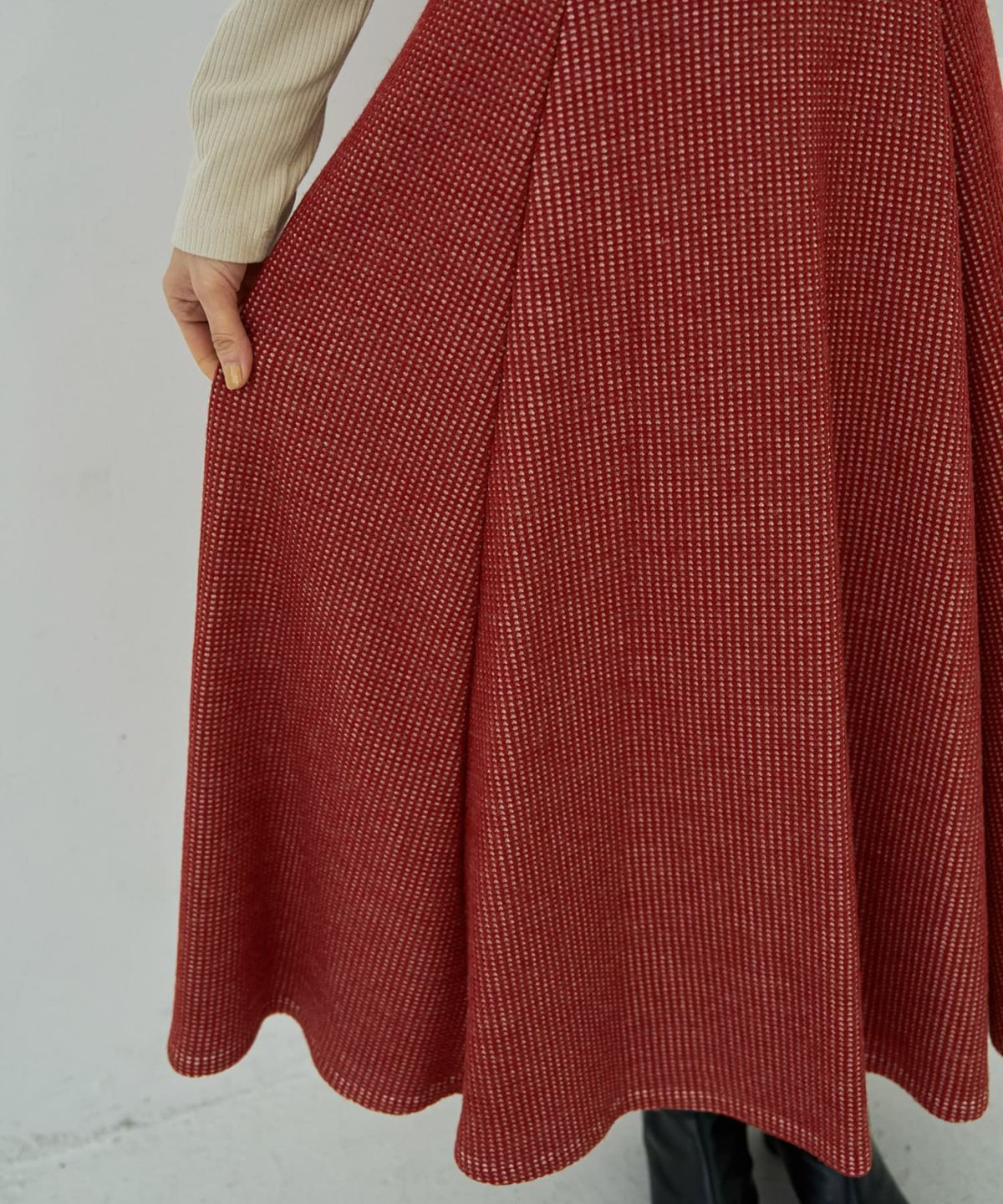 着用イメージ 167cm レッド Sサイズ