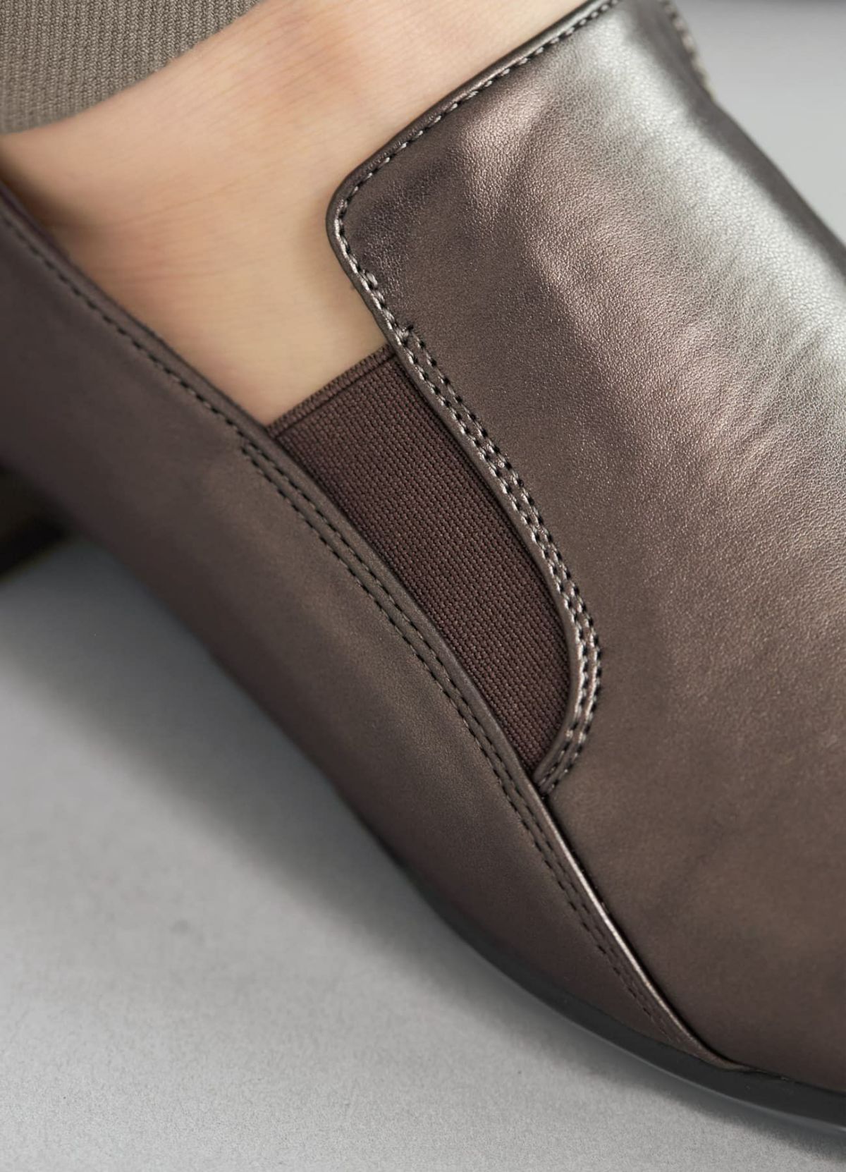 着用イメージ 168cm メタリック