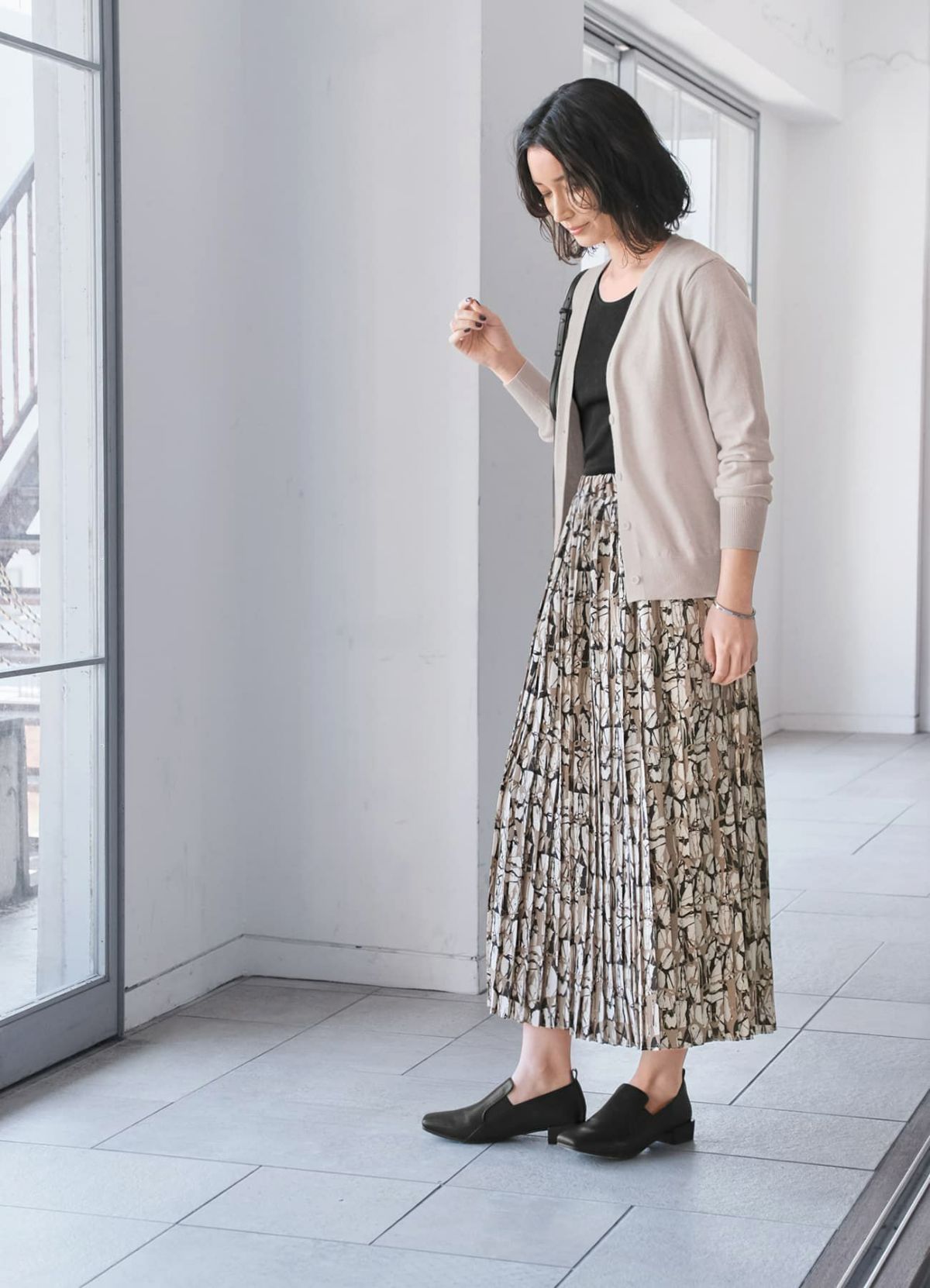 着用イメージ 165cm ブラック